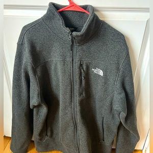 mens north face zip up